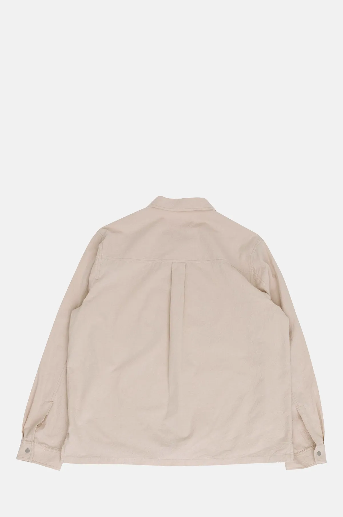 Patch Overshirt Soft Pink Crinkle