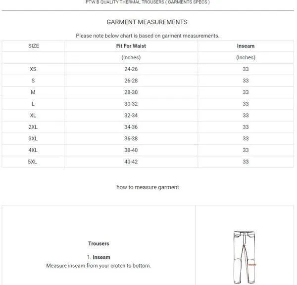 Polo Rupublica Men's Thermal Trousers