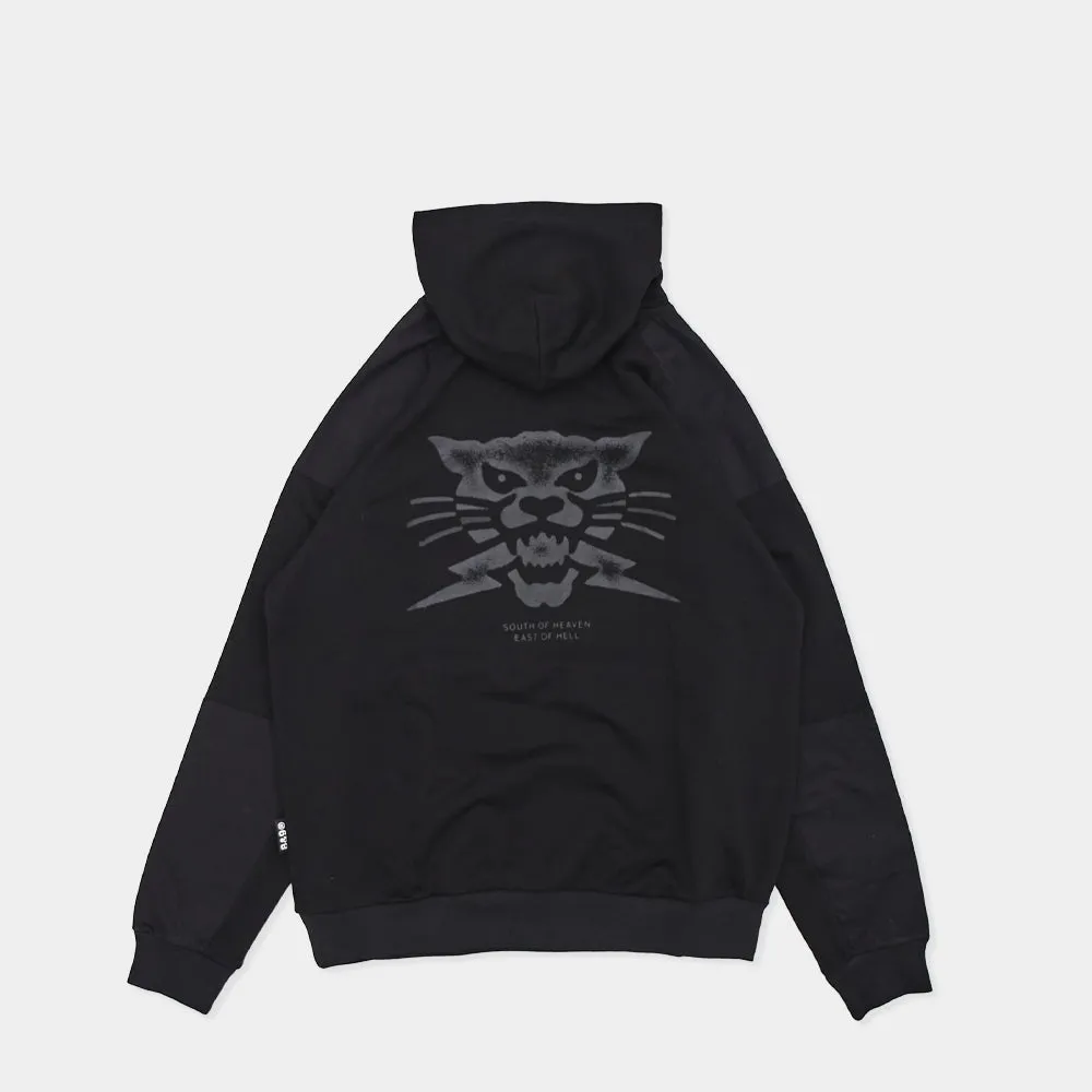 Prey Fleece Hooded Sweatshirt Black