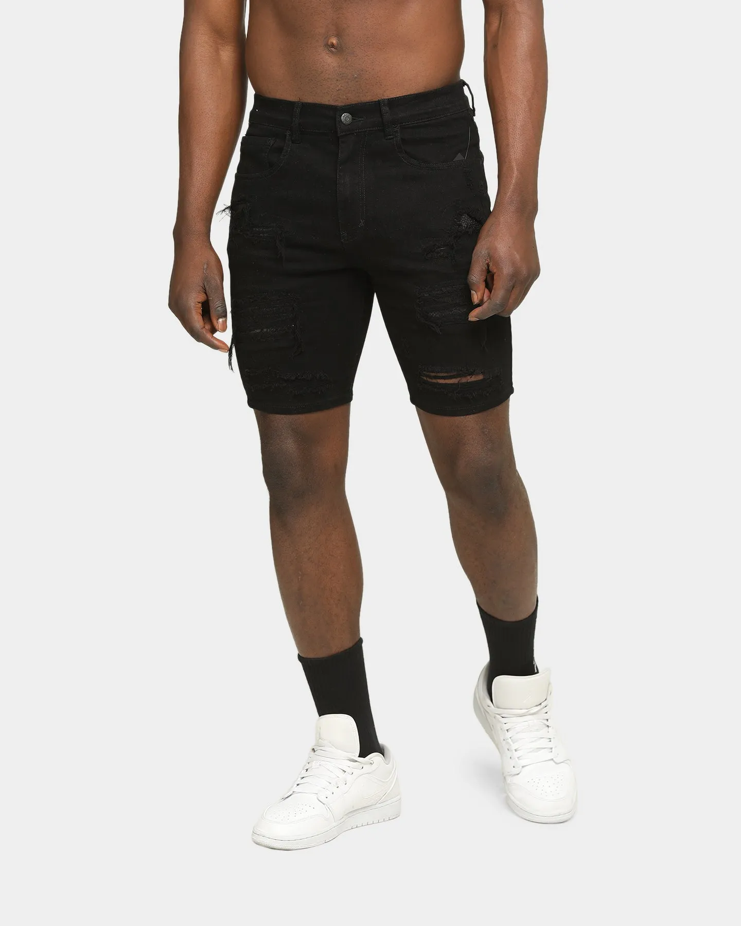 Saint Morta Serpent Summum Shorts Black