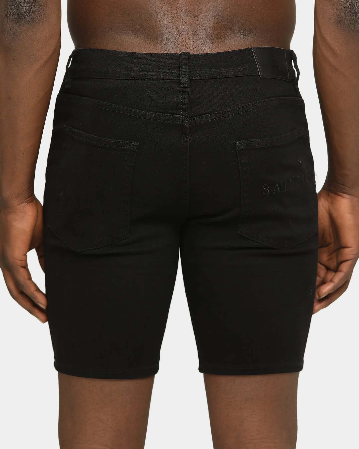 Saint Morta Serpent Summum Shorts Black