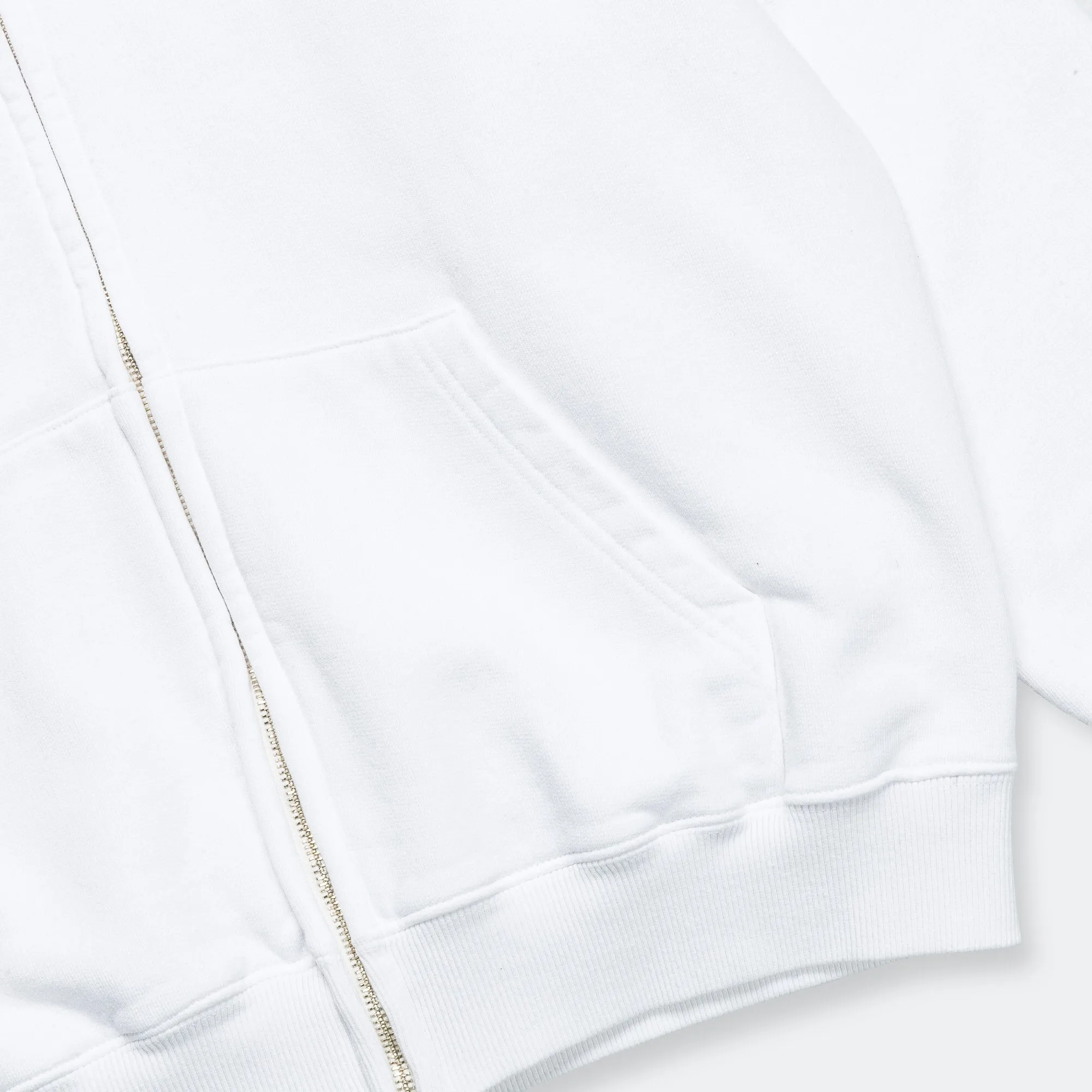 Sermon Zip Hoodie - White