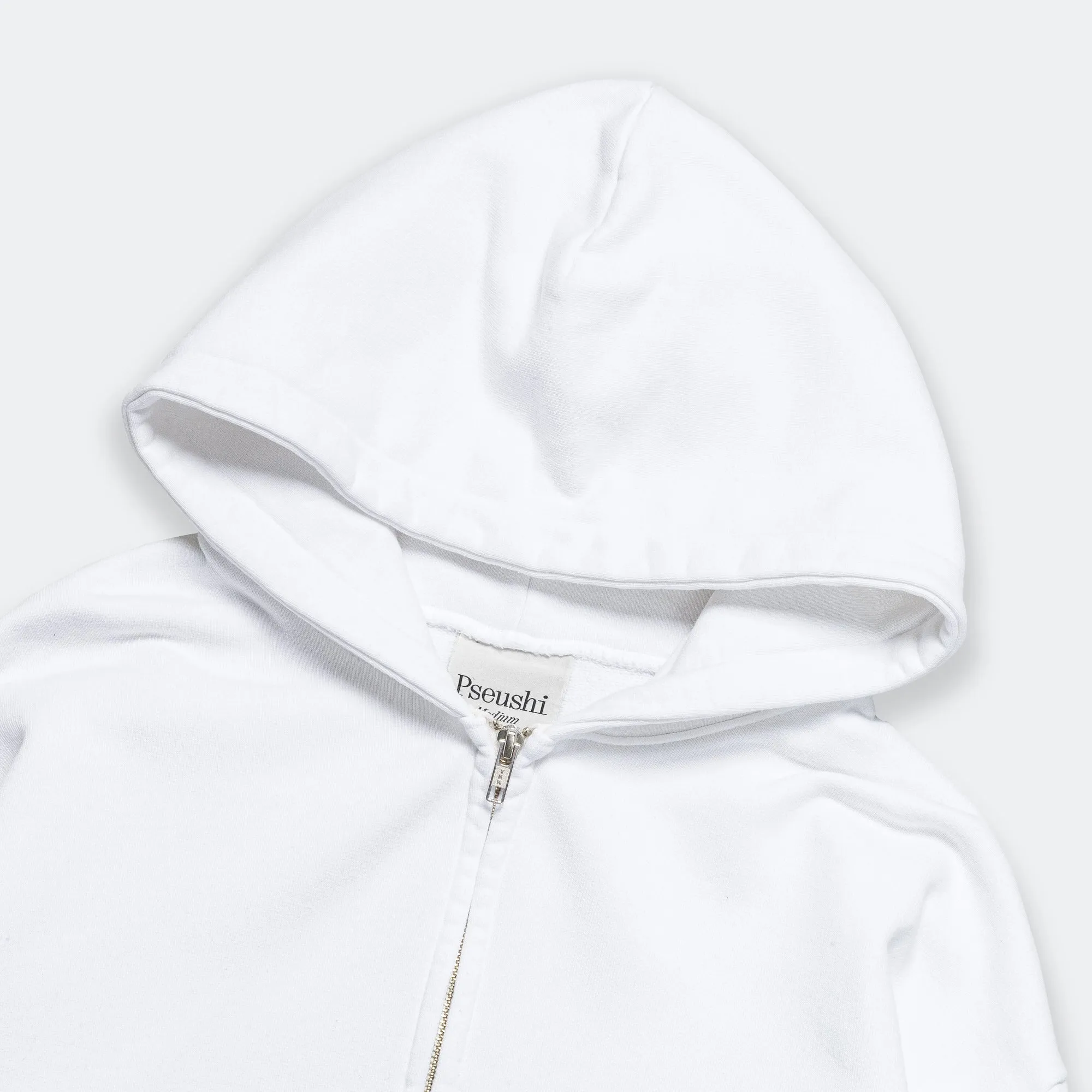 Sermon Zip Hoodie - White