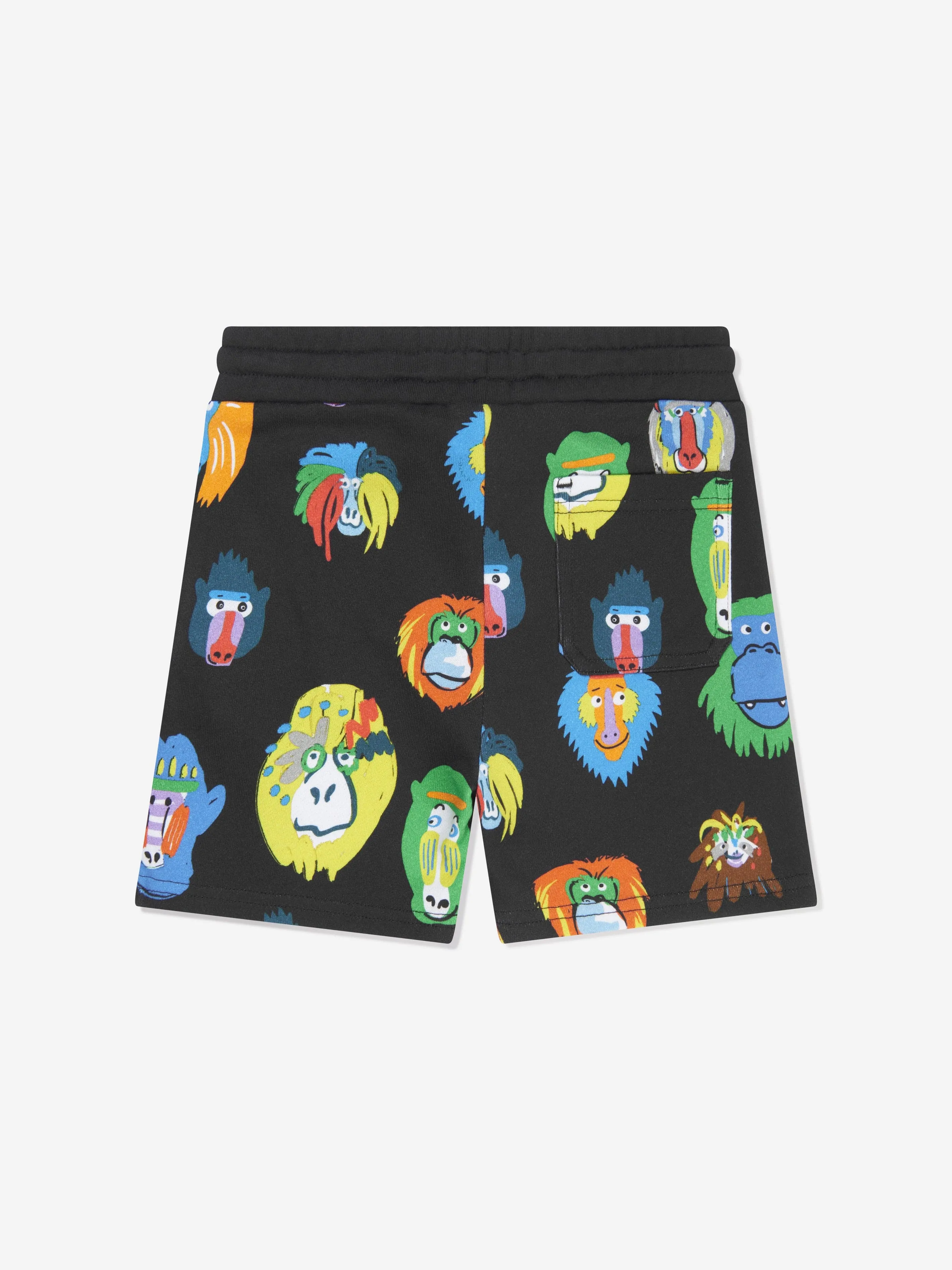 Stella McCartney Boys Monkey Shorts in Black