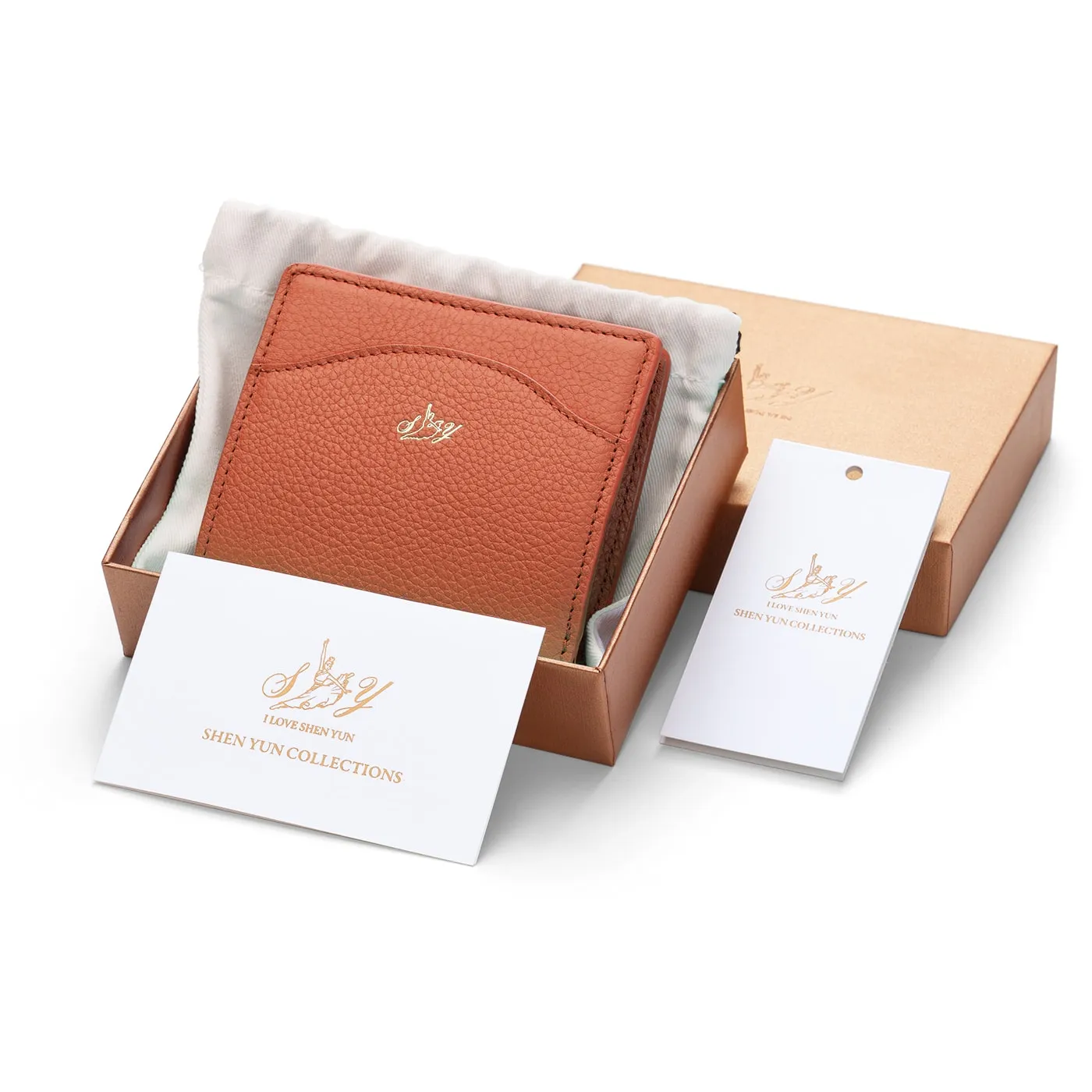 Tang Dynasty Grace Wallet - Canyon Orange