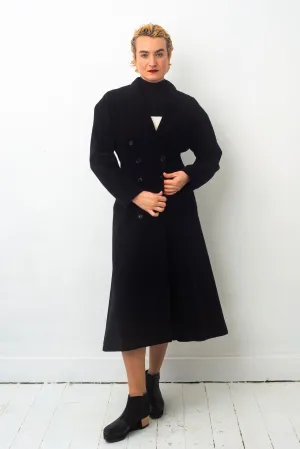 Ter et Bantine 90s long black Victorian coat