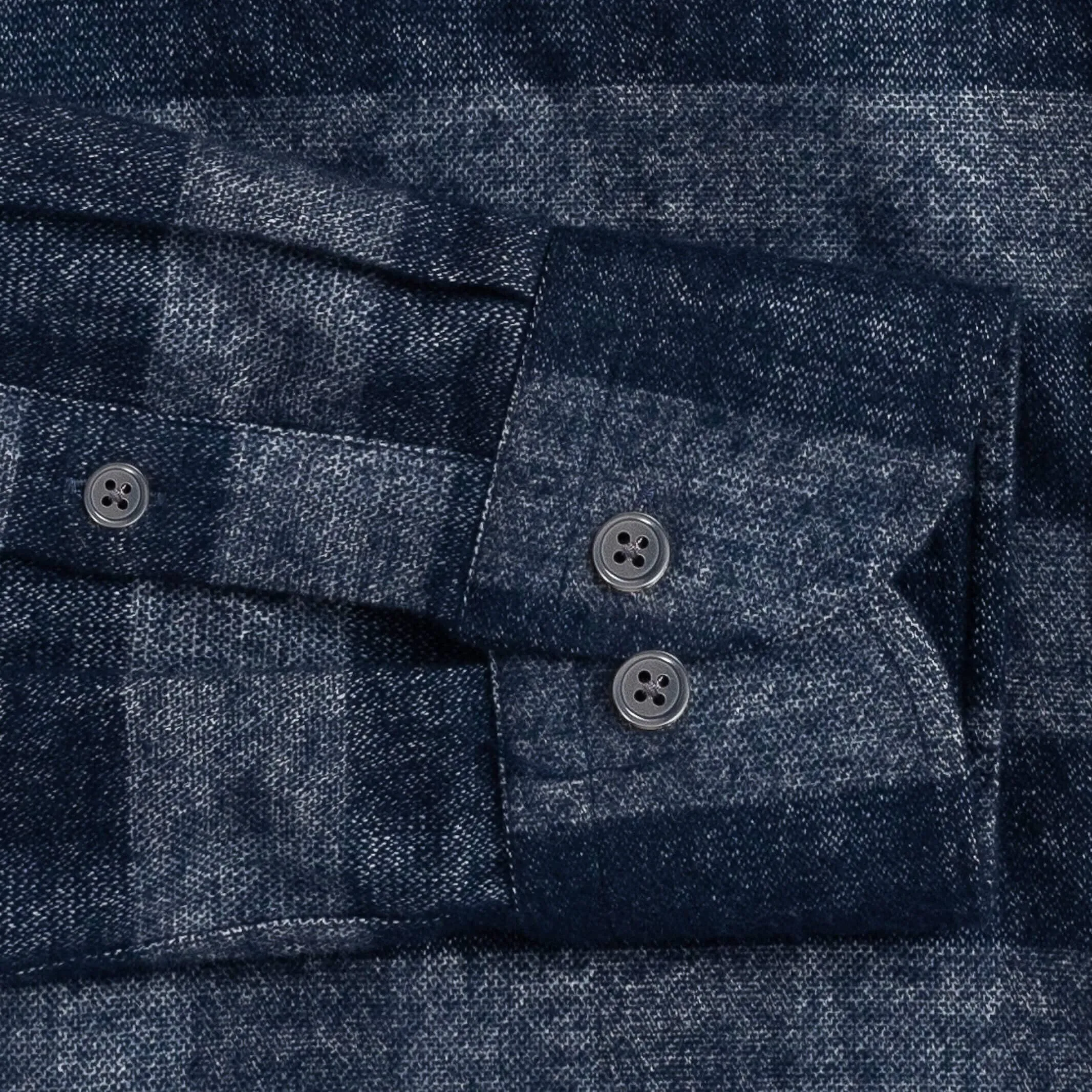 The Navy Randolph Flannel Casual Shirt