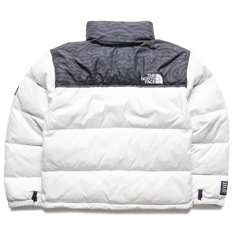 The North Face 1996 Retro Nuptse Jacket - White Dune/Black