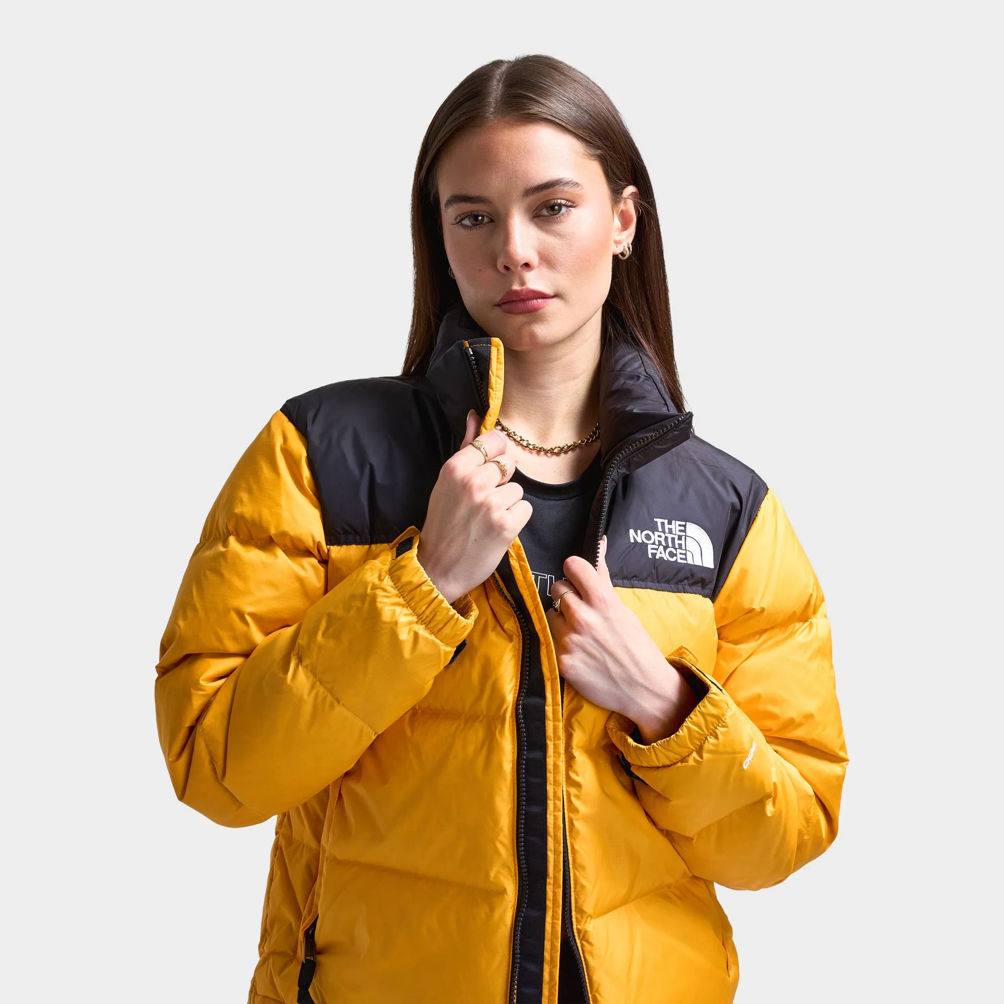 TNF Women's 1996 Retro Nuptse Jacket / Summit Gold