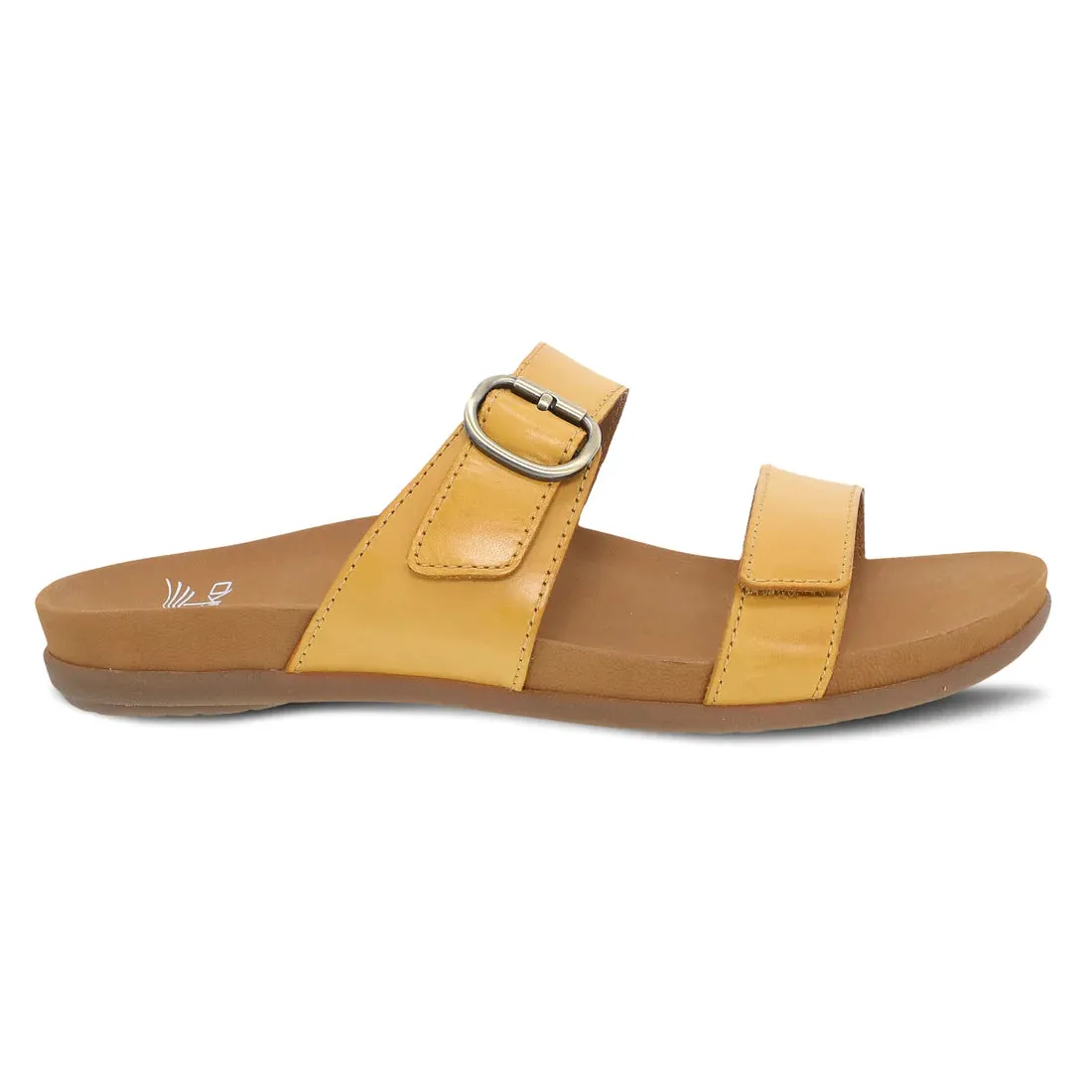 Women's Dansko Justine Color: Yellow Calf Sandal